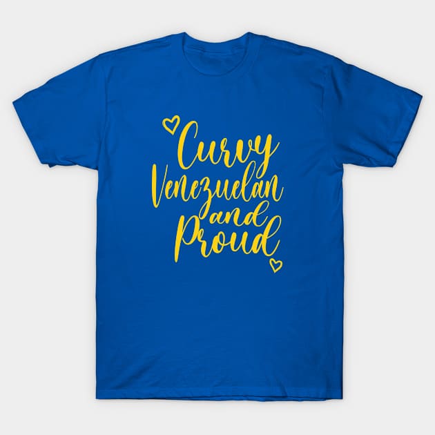 CURVY VENEZUELAN T-Shirt by LILNAYSHUNZ